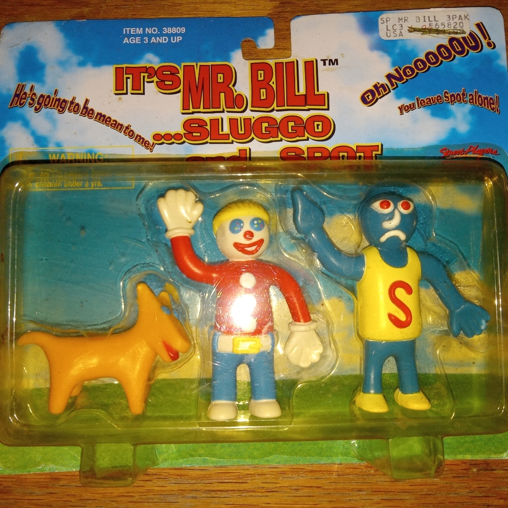 Vintage Mr. Bill Playset - NIB- Never opened